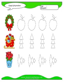 Çizgi Çalışma Sayfaları